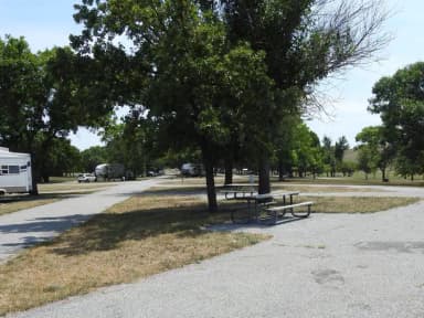 Site 100 in Outlet Campground