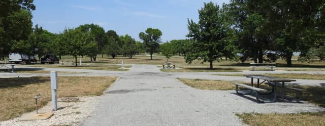 Site 100 in Outlet Campground