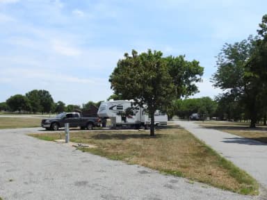 Site 101 in Outlet Campground