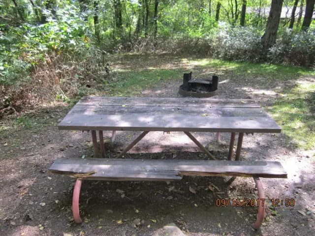 Site F169 with Picnic Table