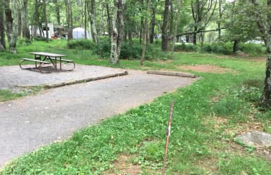 Reserve-able campsite A88
