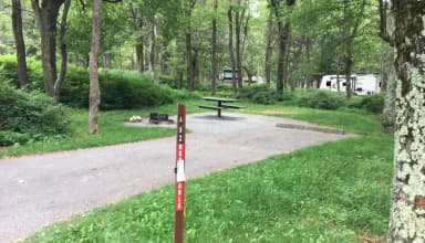 Reserve-able campsite A92