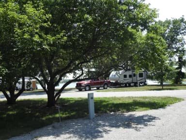 Site 123 in Outlet Campground