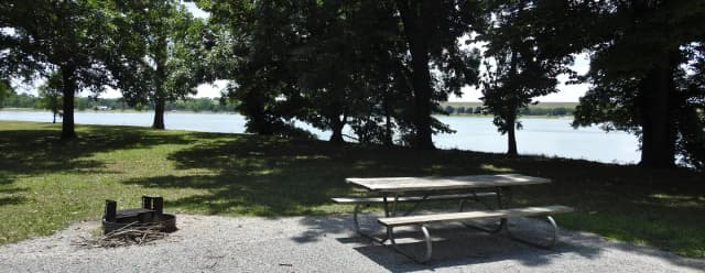 Site 128 in Outlet Campground