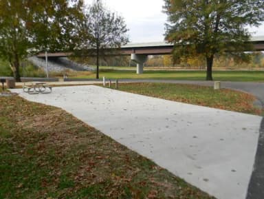 Site 02 at Harpeth River Bridge Campground (TN)