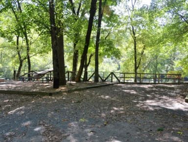 Gillham Lake Cossatot Reefs Park Campsite # 22