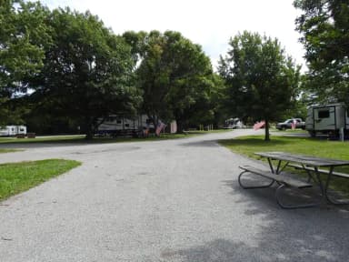 Site 140 in Outlet Campground