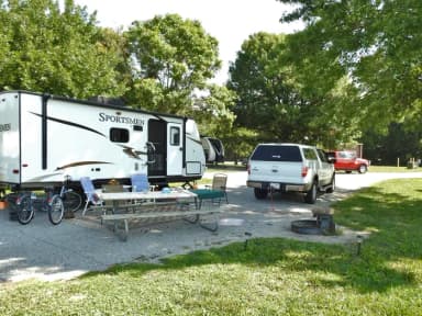 Site 142 in Outlet Campground
