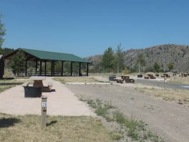 Site Riverside Group Use Campsites at Riverside Campground
