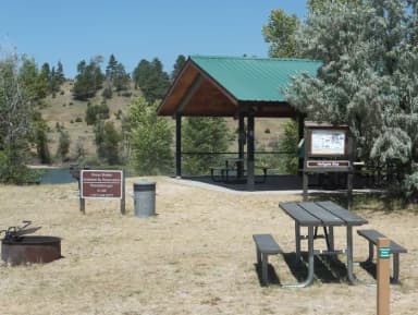 Hellgate Campground - Shelter Hellgate Bay