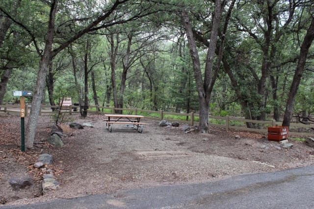 Campsite #3 is on the inside of the loop.