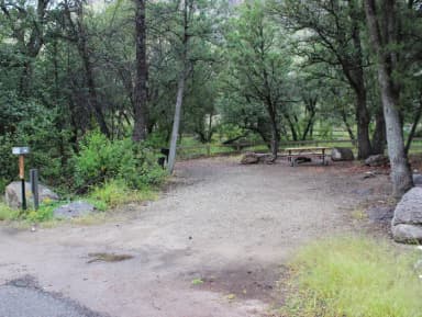 Volunteers have priority for campsite #16 and use of hookups.