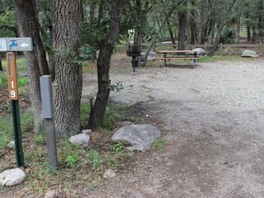 Volunteers have priority for campsite #19 and use of hookups.