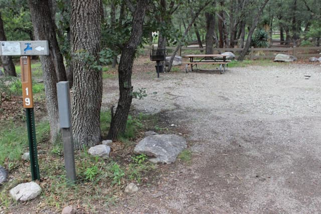 Volunteers have priority for campsite #19 and use of hookups.