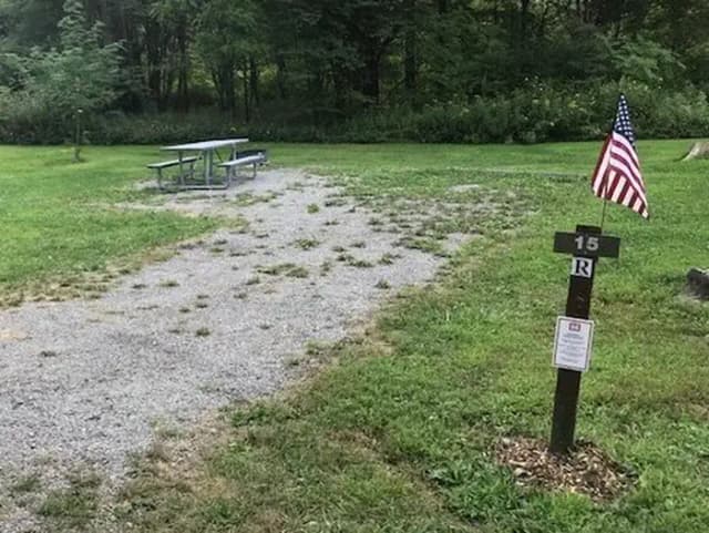 Loop 1 · Site 015 at Kellettville Recreation Area (PA)