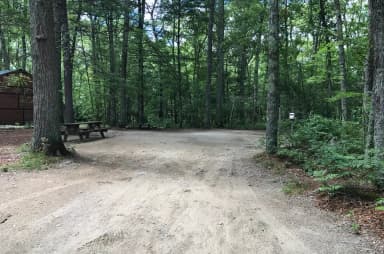 Loop A · Site 05 at West Thompson Lake Campground