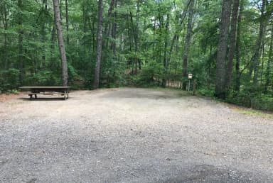 Loop A · Site 09 at West Thompson Lake Campground