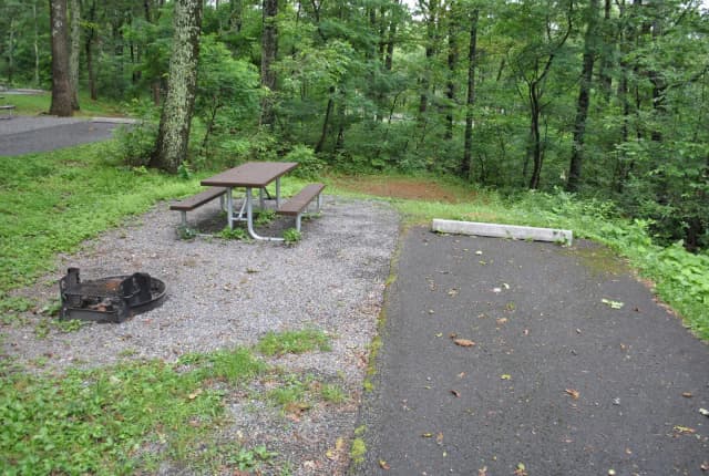 Mathews Arm Campground - Site B120