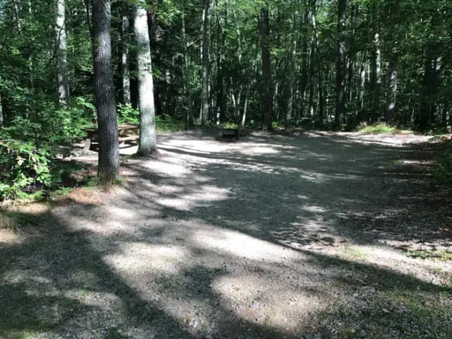 Loop A · Site 12 at West Thompson Lake Campground