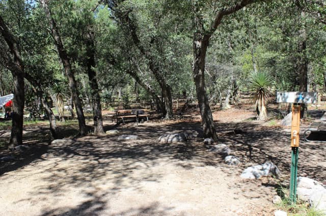 Campsite #21 is very close to #22 and is best for tents or pickup campers.