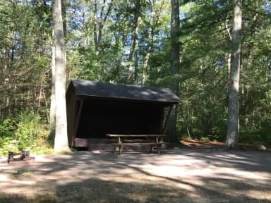 Loop A · Site S1 at West Thompson Lake Campground