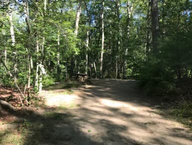 Loop A · Site 22 at West Thompson Lake Campground