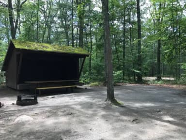 Loop A · Site S2 at West Thompson Lake Campground