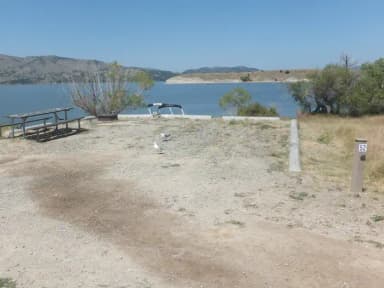 Loop D · Site 52 at Hellgate Campground