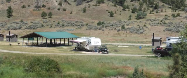 Hellgate Campground - Lewis and Clark Shelter Area
