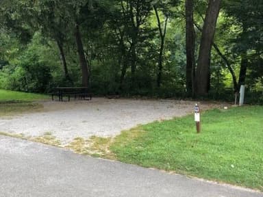 Loop 1 · Site 009 at Tionesta Rec. Area Campground