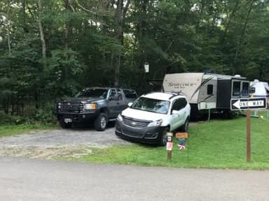 Site 030 at Tionesta Rec. Area Campground