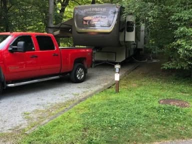 Site 037 at Tionesta Rec. Area Campground