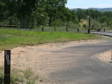 Big Oak 90-112 · Site 105 at Glory Hole Recreation Area