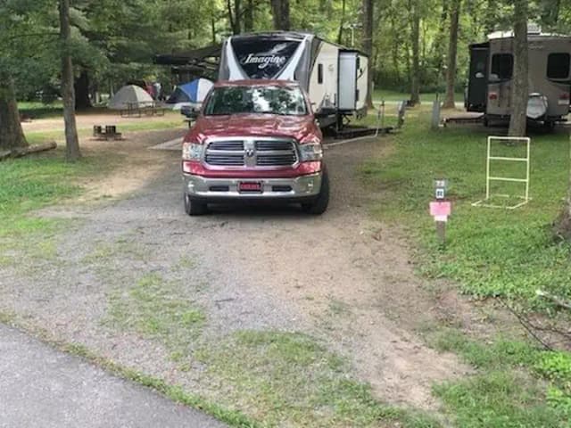 Site 072 at Tionesta Rec. Area Campground