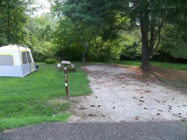 Loop OAK · Site O37 at Mill Creek Camping (Berlin Lake)