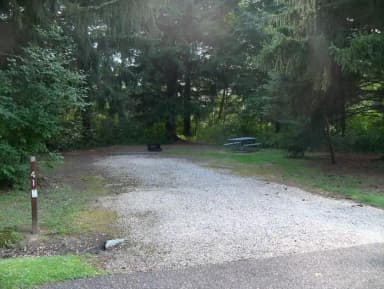 Loop OAK · Site O41 at Mill Creek Camping (Berlin Lake)