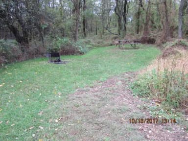 Site G198 with Picnic Table and Grill