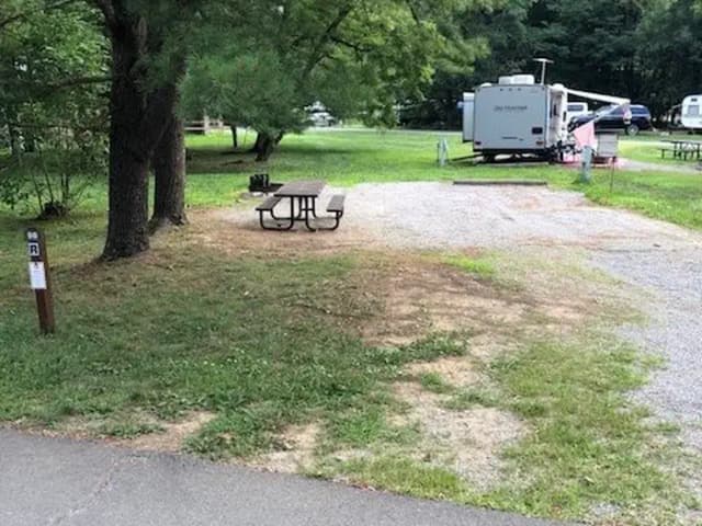Loop 4 · Site 098 at Tionesta Rec. Area Campground