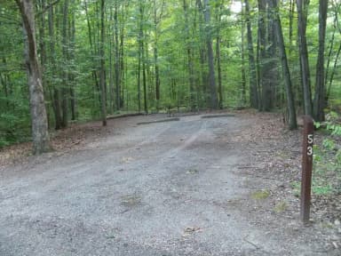Loop OAK · Site O53 at Mill Creek Camping (Berlin Lake)