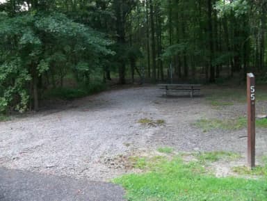 Loop OAK · Site O55 at Mill Creek Camping (Berlin Lake)