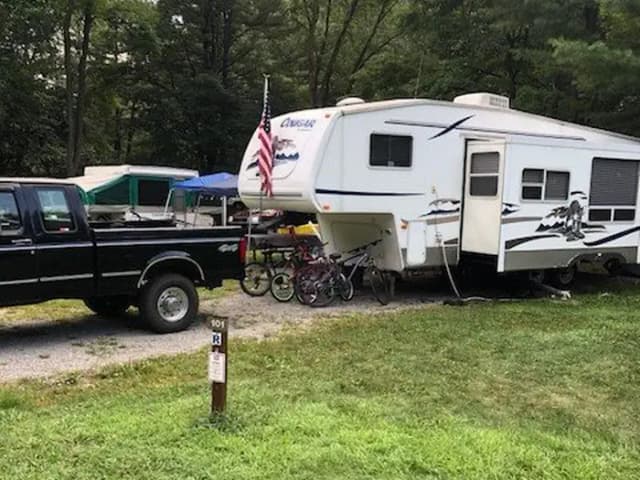 Loop 4 · Site 101 at Tionesta Rec. Area Campground