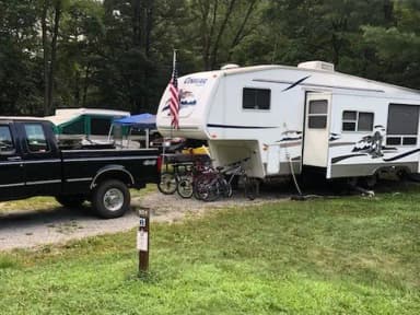 Loop 4 · Site 101 at Tionesta Rec. Area Campground