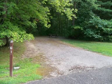 Loop OAK · Site O61 at Mill Creek Camping (Berlin Lake)