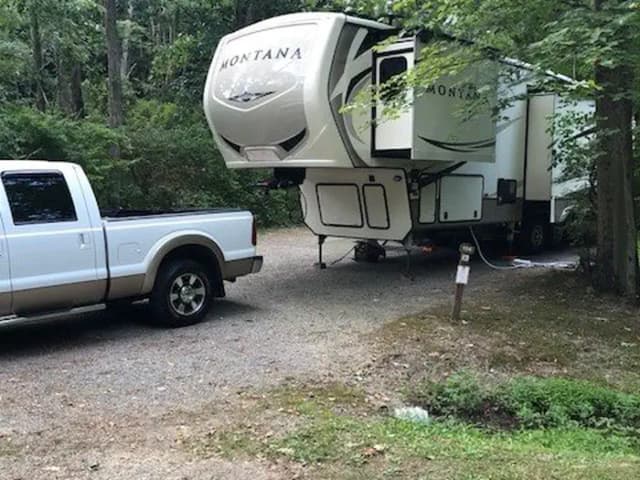 Site 114 at Tionesta Rec. Area Campground