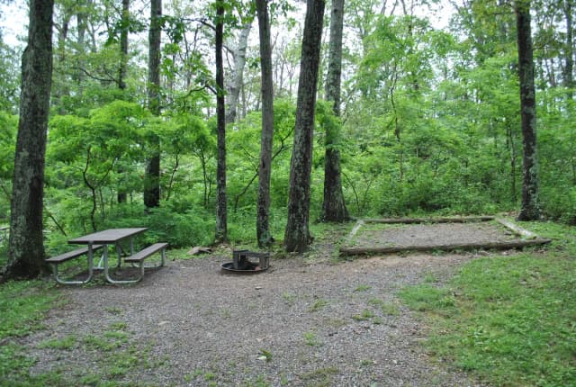 Mathews Arm Campground – Site A066