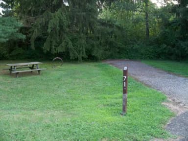 Loop OAK · Site O71 at Mill Creek Camping (Berlin Lake)