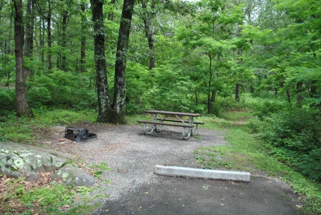 Mathews Arm Campground – Site A070