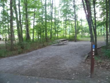 Loop OAK · Site O82 at Mill Creek Camping (Berlin Lake)