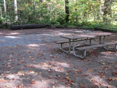 Small tent area