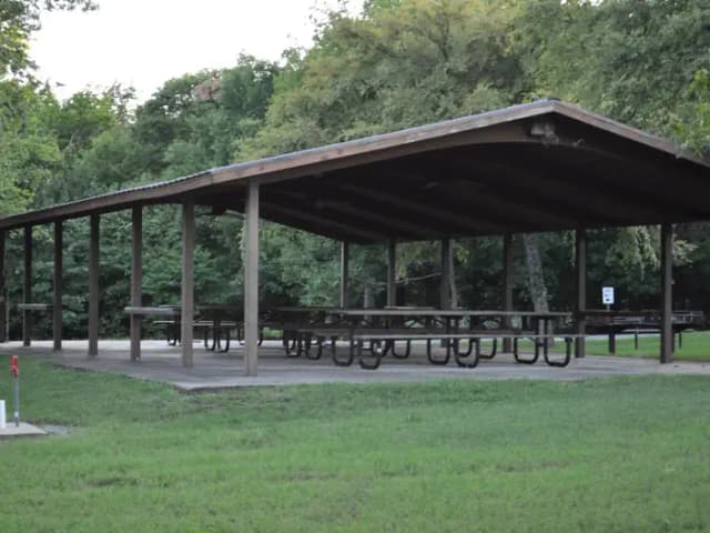 Group Day Use Shelter at Blue Bill Point